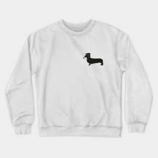 Smoking Dachshund Crewneck Sweatshirt